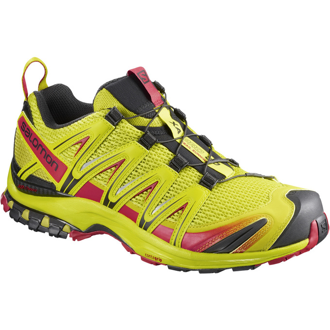 Salomon XA PRO 3D Zapatillas Trail Running Hombre - Amarillo - Colombia (14952-AFDK)